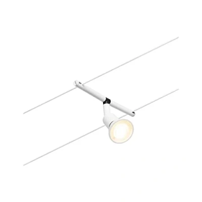 Image de Paulmann 94445 CorDuo Système de Câbles Spot Salt DC Individuel 10 watts max, Éclairage Extensible Blanc Mat Matière Plastique GU5,3 sans Ampoules