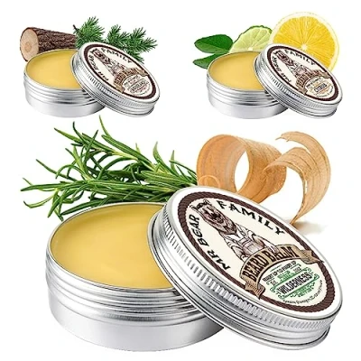 Image de Mr Bear Family Beard BALM Huile à barbe, Homme, Taille: One Size, Wilderness