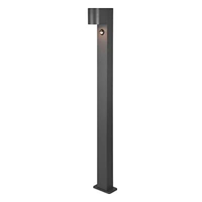 Image de Trio Lighting Borne lumineuse Roya, détecteur, anthracite