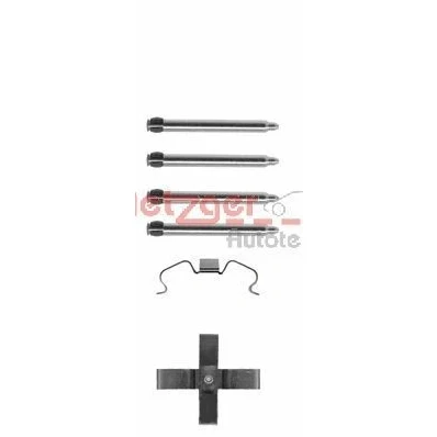 Image de METZGER 109 1266 Kit d&#039;accessoires, plaquette de frein à disque SAAB: 9 3 3/5 portes, 5 Break, 900 II Coupe, OPEL: Calibra A, Vectra B Berline