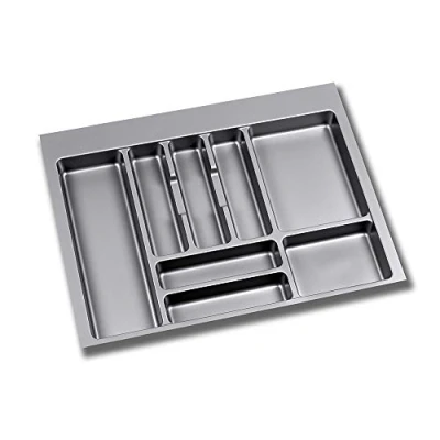 Image de Emuca Range couvert ajustable, bac couverts pour tiroir largeur de module 70cm