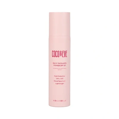 Image de Crème Solaire SPF50 Coco &amp; Eve Éclat de Jour. Primer Teinté avec SPF 50 pour une Protection contre les UVA et UVB. Antioxydants, Niacinamide Peau Radieuse Éclatante. (50 ml)
