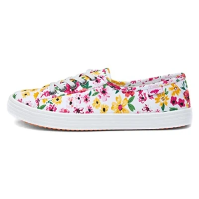 Image de Rocket Dog Chow, Basket Femme, Blanc Floral (White Multi), 40 EU