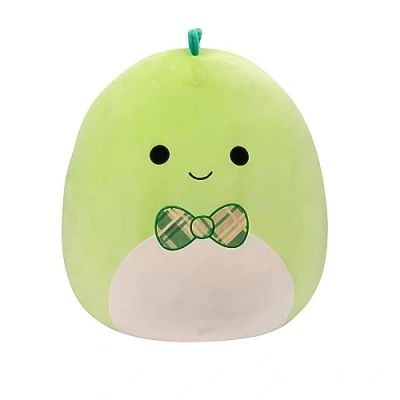 Image de Squishmallows Originaux 50cm Danny Le Dino Vert avec nœud Papillon, Ajoute à Ton équipe, Peluche Ultra Douce
