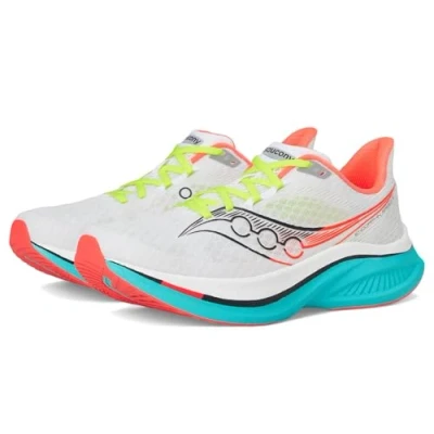 Image de Saucony Baskets Endorphin Speed 5 pour homme, Blanc/mutant, 15