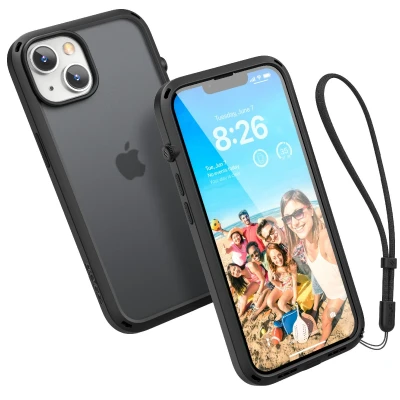 Image de Catalyst Influence Case Compatible with MagSafe iPhone 14 Plus Stealth Black CATDMSPH14BLKL