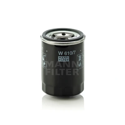 Image de MANN FILTER W 610/7 Filtre à huile M 20 X 1.5 avec un clapet de non retour vissé HYUNDAI: i10 I, i20 II 3/5 portes, portes