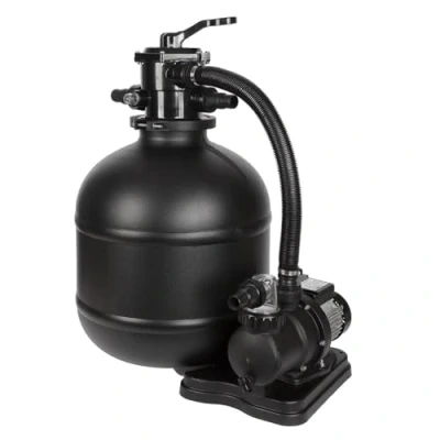 Image de Groupe de filtration à sable 8.5 M3/H Cuve 25kg 250W Piscine 40m3