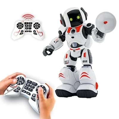 Image de Xtrem Bots James Robot Jouet Espion Enfant Intelligent Programmable Robots électroniques pour Enfants 5 Ans Et Plus