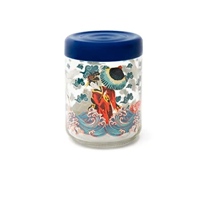 Image de Excelsa Kimono Bocal avec couvercle, 800 ml, verre