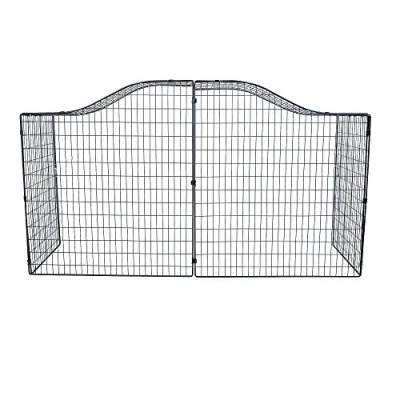 Image de Safetots Protection de Cheminée Design en Forme Barrière, Barrière Sécurité Premium pour Enfants et Animaux Domestiques, Largeur 144cm, Garde Bébés Tout Petits