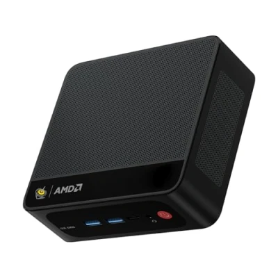 Image de Beelink SER5 Pro Mini PC, AMD Ryzen 7 5850U 8 cœurs 16 Threads jusqu&#039;à 4,4 GHz, Go de RAM 500 SSD, 4K@144Hz 3 écrans (HDMI/DP/Type C), BT5.2, Wi Fi6