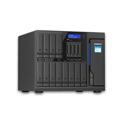 Image de QNAP TS1655 8G Puissante Solution de Stockage Hybride 2,5 GbE, 8 cœurs Haute Performance et NAS capacité à 16 Baies