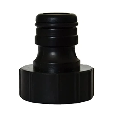 Image de Jardibric Raccord Gros Débit Ø26x34 pour Nez de Robinet Connecteur Idéal un Flux d&#039;Eau Important et Arrosage Efficace Votre Jardin
