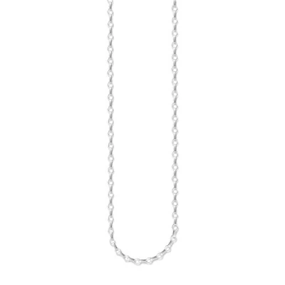 Image de Thomas Sabo Femmes Chaîne Maille Forcat Argent Sterling 925 X0002 001 12 L80