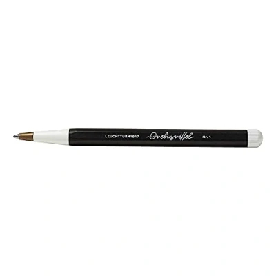 Image de LEUCHTTURM1917 363956 Drehgriffel Nr. 1, Noir Stylo gel avec encre noire