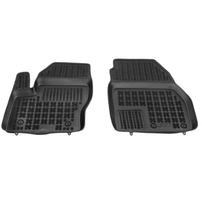 Image de REZAW PLAST 200619P Ensemble de tapis sol Caoutchouc avant noir FORD: Transit Connect Mk2 Break, V408 Van