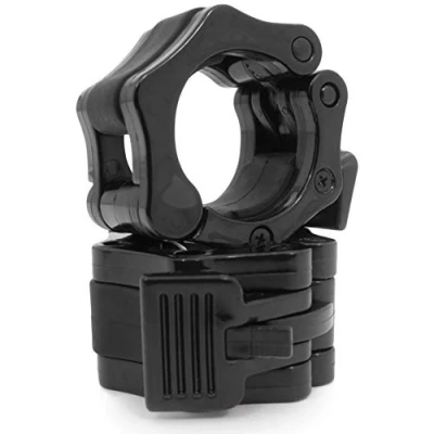 Image de ProsourceFit Olympic Colliers Adulte Unisexe, Noir, Taille Unique