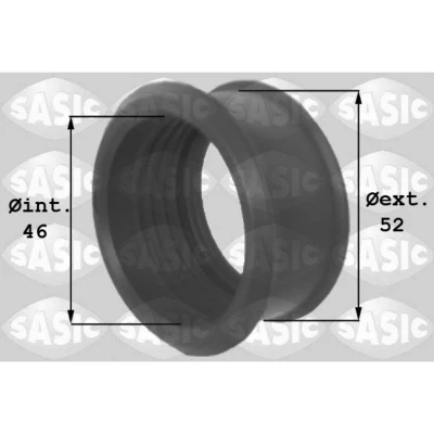 Image de SASIC 3330009 Gaine De Suralimentation PEUGEOT: 207 SW, Partner II Tepee, 3/5 portes, CITROËN: C4 I Xsara Picasso, Coupe