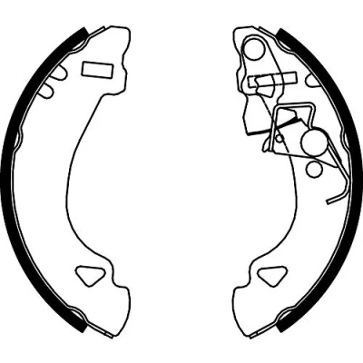 Image de Jeu de mâchoires frein à disque METELLI 53 0069
