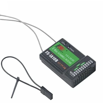 Image de Flysky FS iA10B Récepteur 10CH Compatible PPM pour I4 I6 I6S TH9X T6 CT6B GT3C Transmetteur IT4S
