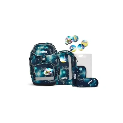 Image de Ergobag Lumiedition Set d&#039;écolier pour enfants, Taille: One Size, Dunkelblau