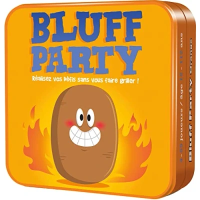 Image de Jeu de cartes Bluff Party Orange Asmodée ASMO A partir 12 ans Blanc 30 min