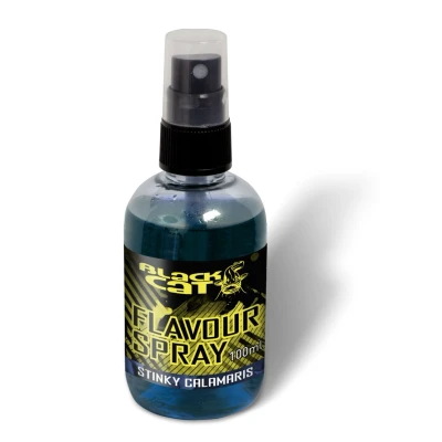 Image de Black Cat Flavour Spray Stinky Calamaris 100ml Additifs bouillette