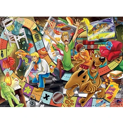 Image de Ravensburger Scooby DOO Haunted GAME Puzzle pour enfants, Taille: One Size, Multi coloured