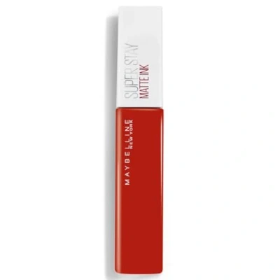 Image de Maybelline New York Superstay Matte INK Rouge à lèvres liquide 117 groundbreaker, Femme, Taille: 5 ml, ground breaker