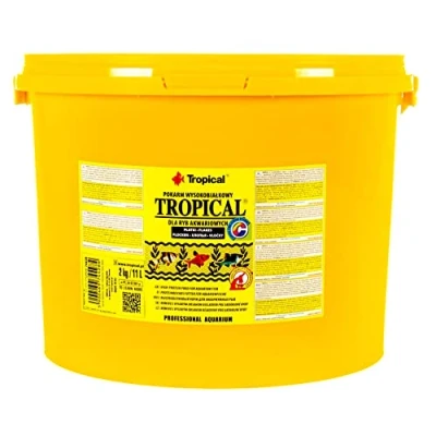 Image de TROPICAL 11L / 2kg Nourriture Riche en protéines pour Poissons d&#039;aquarium, sous Forme de Flocons