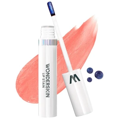 Image de Wonderskin Wonder Blading Peel &amp; Reveal Kit De Teinture Pour Les Lèvres, Lèvres Longue Durée (Crush Stain Go)