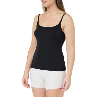 Image de Sloggi GO Allround Spaghetti Top Femme, Black, Taille Unique