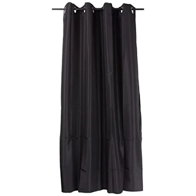Image de Douceur d&#039;Intérieur 1609131 Rideaux, Polyester, Noir, 140 x 180 cm