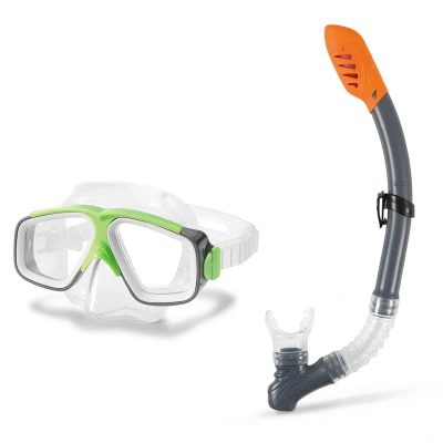 Image de Intex Surf Rider I.6 Maschera e Boccaglio, JA55949, Nero/Rosso, 22.2 x 8.9 49.5