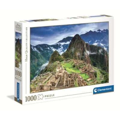 Image de Clementoni Puzzle Machu Picchu 1000pzs Does Not Apply 1000 pièces Adulte fabriqué en Italie, 39604, Multicolore, One Size