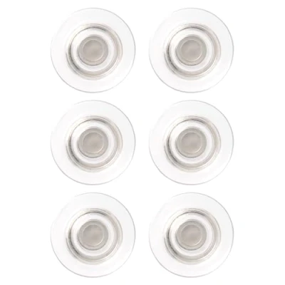 Image de Quartet Aimants puissants, tableau blanc en verre, effaçable à sec, grand, couleurs assorties, lot de 6 (85392)