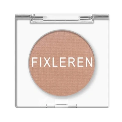 Image de Fixleren Ombre à paupières simple marron clair, mat, métallisé, longue durée, holographique, maquillage de scène/de fête. (Marron clair M21)