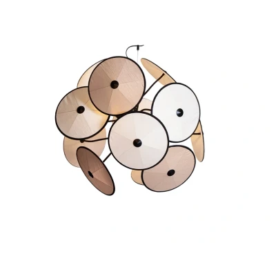Image de By Rydéns Suspension Cappello, noir/beige, Ø 82 cm