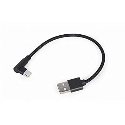 Image de Gembird CC USB2 AMCML 0.2M câble USB 0,2 m 2.0 A C Noir Neuf