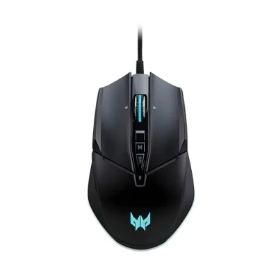 Image de Predator Cestus 335, Souris Gaming Jusqu’à 19000 DPI, 5 Niveaux 10 Boutons Programmables Avec Buster Fire, IPS 400, Capteur Pixart 3370, Défilement Infini, USB, Noir