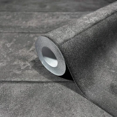 Image de Tapete Anthrazit Betonoptik Industrial GZSZ für Wohnzimmer oder Schlafzimmer Made in Germany 10,05 x 0,53m
