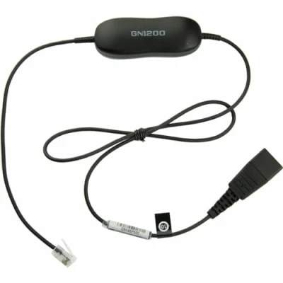 Image de GN GN1200 Netcom Smart Cord Câble connectique pour casque Noir