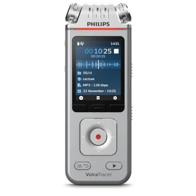 Image de Philips DVT4115 VoiceTracer Enregistreur audioavec Logiciel de Reconnaissance vocale dans Le Cloud Sembly