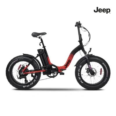 Image de Jeep E BIKES Phoenix Noir, Rouge Aluminium Taille unique 50,8 cm (20 ) 25 kg Neuf