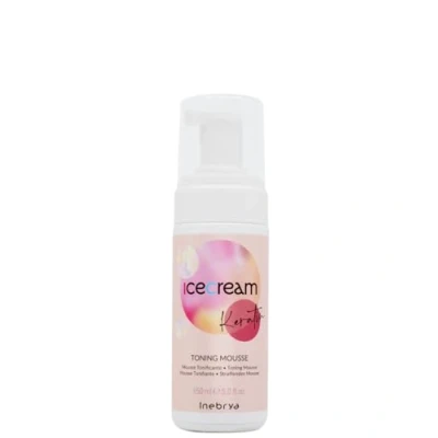 Image de Inebrya Ice Cream Keratin Toning Mousse Tonificante 150ml