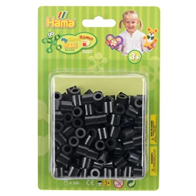 Image de Hama Perles à Repasser, 8518, Noir, Small