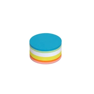 Image de MAUL Cartes d&#039;animation rondes 95 mm (250 pièces) en papier forme de cercle Idéales comme aide pour les présentations et ateliers Utilisables sur deux faces Couleur