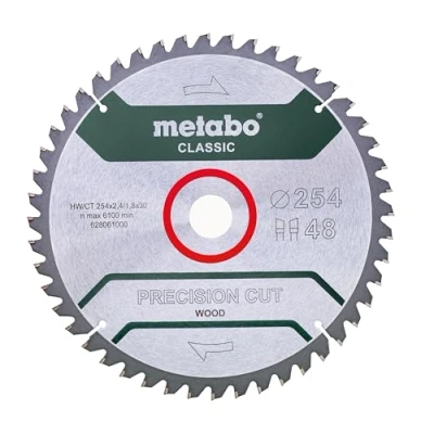 Image de metabo Lame de scie circulaire Bois HW/CT 254 x 30 2,4/1,8,Gris