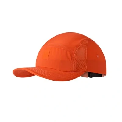 Image de Buff 5 Panel Go Cap, Solid Poppy, S Unisex
